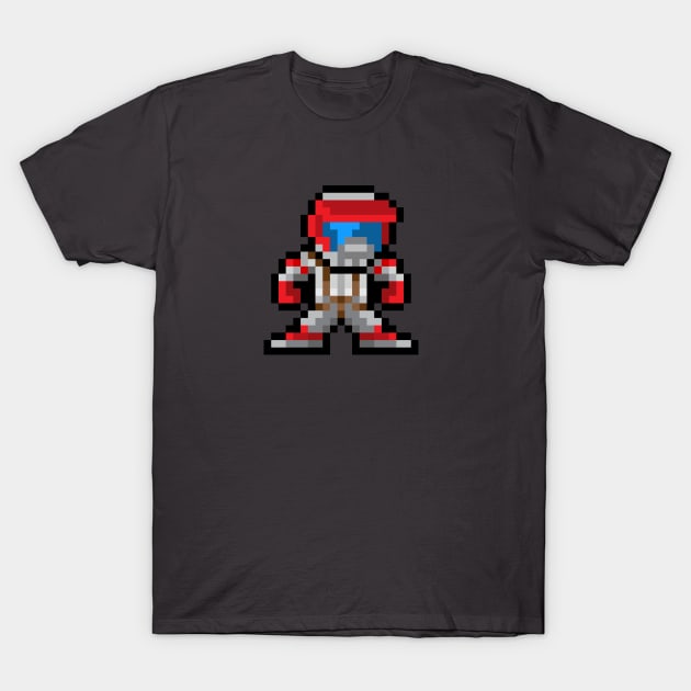 8Bit Matt Trakker T-Shirt by JWDesigns